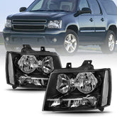 VehicleAid Headlights For 2007-2013 Chevy Suburban 2500